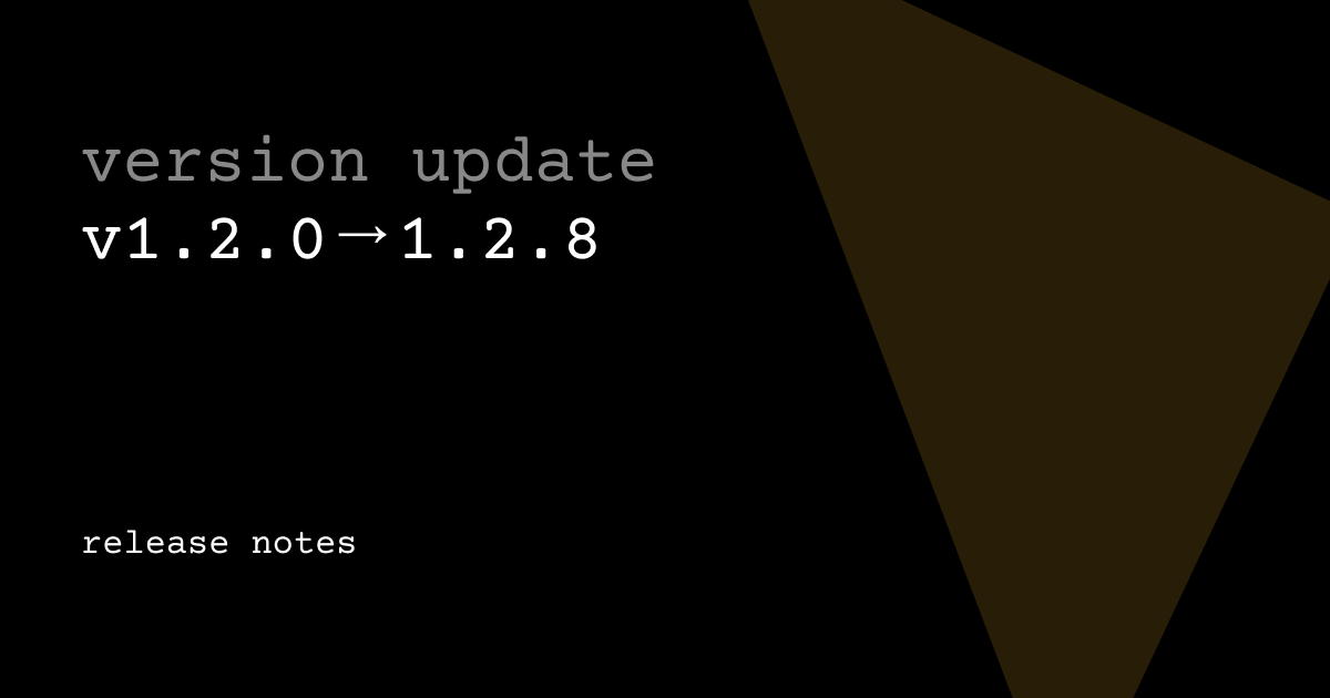 Open Assistant Releases v1.2.0-1.2.8
